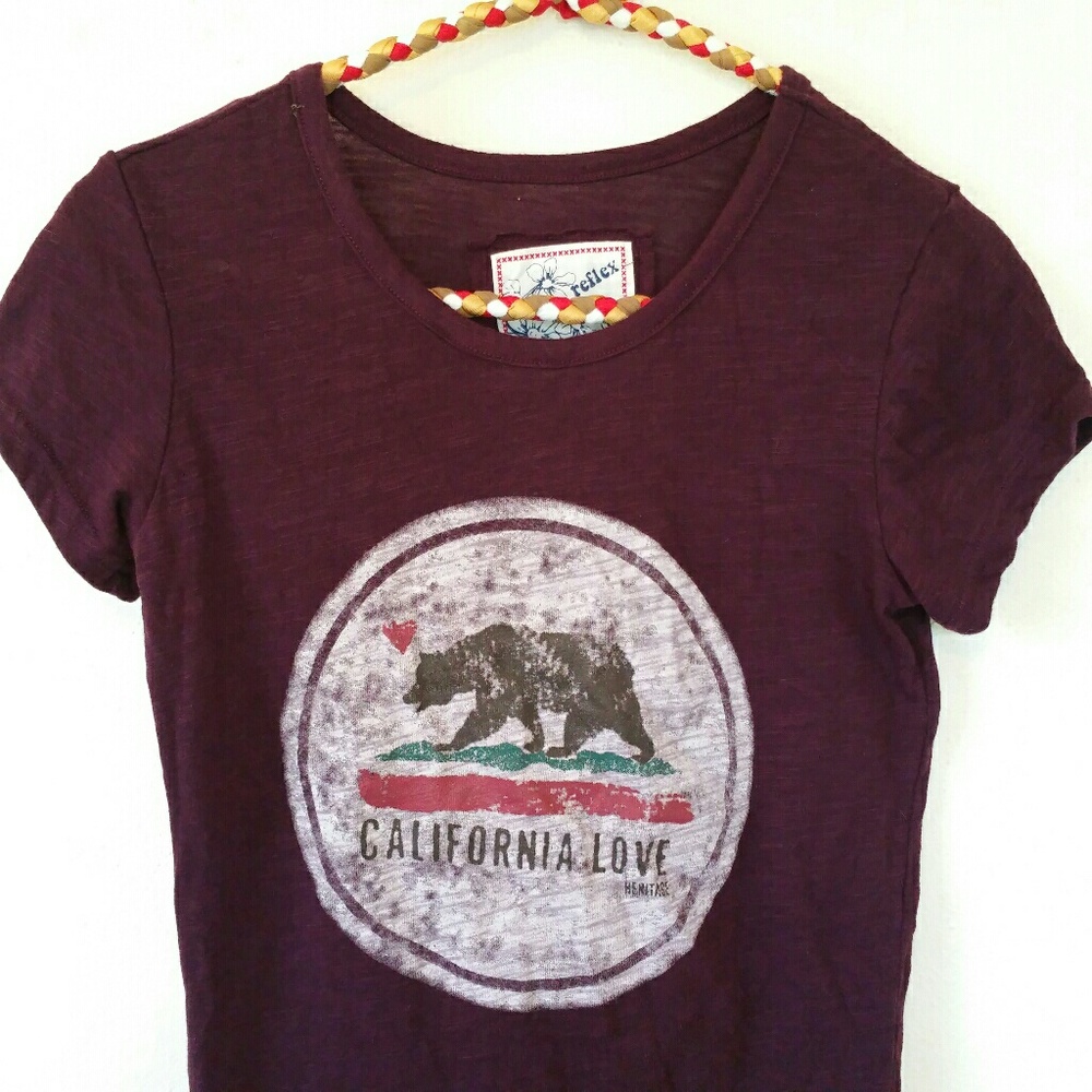 Reflex California Burgundy Purple Shirt